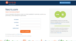 Desktop Screenshot of necris.com